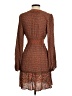Faherty Paisley Brown Casual Dress Size XS - photo 2
