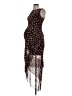 Seraphine Floral Black Cocktail Dress Size 4 - photo 1