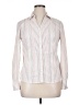 East5th Stripes White Long Sleeve Button-Down Shirt Size 14 - photo 1