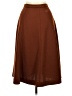 Givenchy Sport 100% Polyester Solid Brown Formal Skirt Size 8 - photo 2