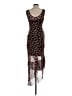 Seraphine Floral Black Cocktail Dress Size 4 - photo 2