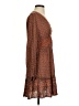 Faherty Paisley Brown Casual Dress Size XS - photo 4