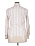 East5th Stripes White Long Sleeve Button-Down Shirt Size 14 - photo 2