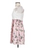 Xhilaration 100% Polyester Floral Pink Cocktail Dress Size XS - photo 5