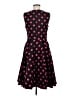 Grace Karin Polka Dots Black Cocktail Dress Size M - photo 2