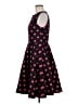 Grace Karin Polka Dots Black Cocktail Dress Size M - photo 5