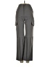 Romwe 100% Polyester Gray Cargo Pants Size XS - photo 1