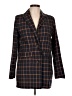 Assorted Brands Plaid Orange Blazer Size 10 - photo 1