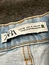 Zara Blue Denim Shorts Size 4 - photo 3