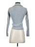 Cos 100% Baumwolle Silver Turtleneck Sweater Size S - photo 2