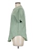 Unbranded 100% Polyester Green Short Sleeve Blouse Size M - photo 5