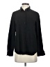 Uniqlo Solid Black Long Sleeve Button-Down Shirt Size S - photo 1