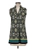 Van Heusen 100% Polyester Teal Sleeveless Blouse Size XS - photo 1