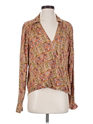 Pilcro Long Sleeve Blouse (view 1)