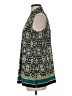 Van Heusen 100% Polyester Teal Sleeveless Blouse Size XS - photo 5