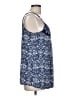Max Jeans Blue Sleeveless Blouse Size L - photo 4