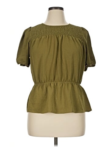 Nine West Short Sleeve Blouse (view 1)