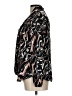 The Limited Animal Print Black Long Sleeve Blouse Size L (petite) - photo 5