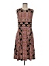 BCBGMAXAZRIA Paisley Brown Casual Dress Size M - photo 1
