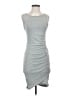 Leith Solid Gray Casual Dress Size XS - photo 1