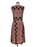 BCBGMAXAZRIA Paisley Brown Casual Dress Size M - photo 2