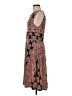 BCBGMAXAZRIA Paisley Brown Casual Dress Size M - photo 5