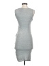 Leith Solid Gray Casual Dress Size XS - photo 2