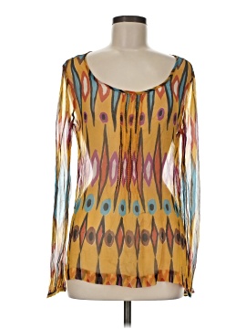 Tory Burch Long Sleeve Silk Top