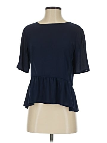Banana Republic Factory Store Short Sleeve Blouse (view 1)