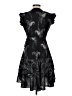 ALLSAINTS Paisley Black Cocktail Dress Size 6 - photo 2