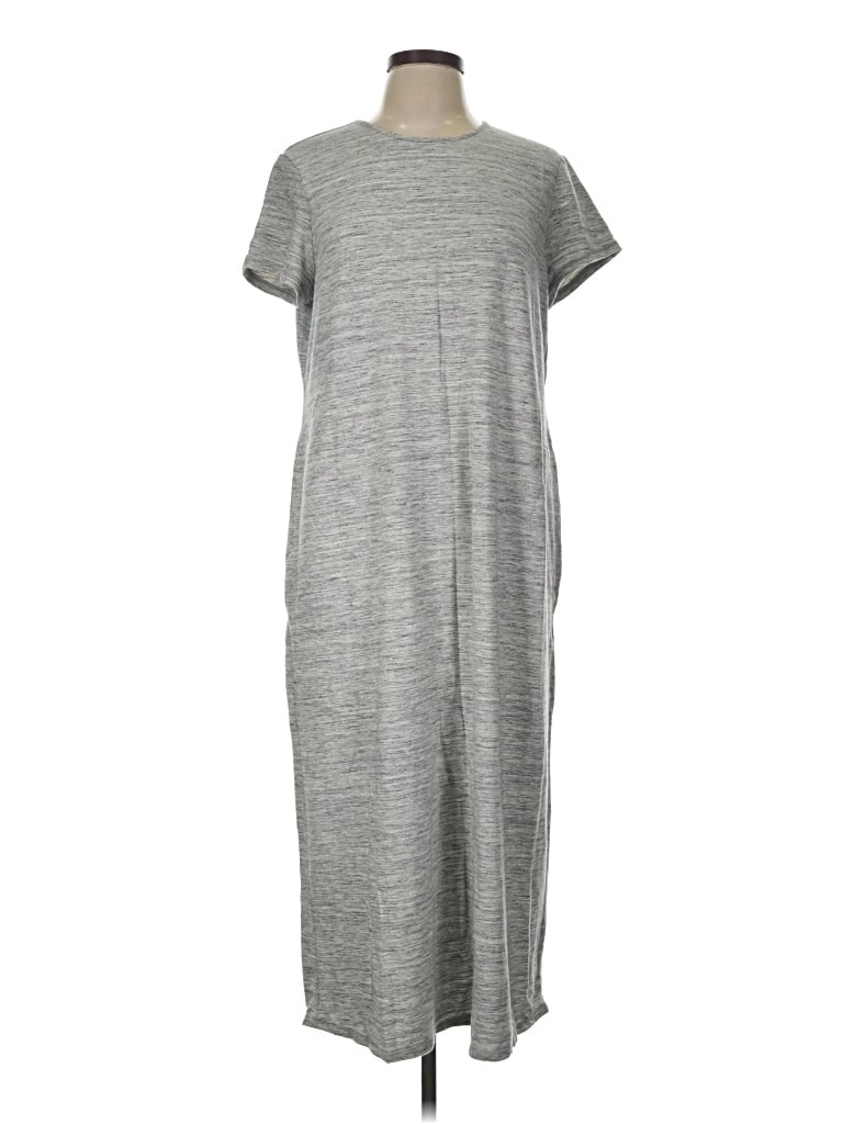 Pre-owned Purejill Casual Dress In Gray