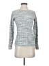 Leo & Nicole Tweed Silver Pullover Sweater Size S - photo 1
