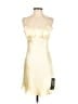 Lulus 100% Polyester Yellow Cocktail Dress Size M - photo 1
