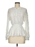 Venus 100% Rayon Ivory Long Sleeve Blouse Size 8 - photo 1