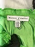 Maison d' Amelie 100% Polyester Green Short Sleeve Blouse Size M - photo 7