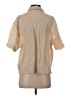 Next Tan Short Sleeve Blouse Size 2 - photo 2