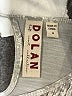 Left Coast by Dolan 100% Polyester Metallic Silver Short Sleeve Blouse Size M - photo 7