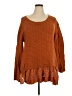 Simply Couture Orange Pullover Sweater Size 2X - photo 1