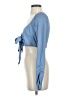 Gilly Hicks Blue Long Sleeve Top Size S - photo 5