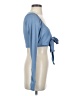 Gilly Hicks Blue Long Sleeve Top Size S - photo 4