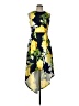 En Focus Studio Tropical Yellow Cocktail Dress Size 10 - photo 1