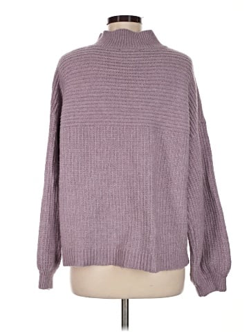 Pink Clover Turtleneck Sweater (view 2)