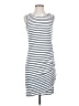 BTFBM Stripes White Casual Dress Size S - photo 1
