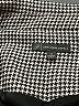 Adrianna Papell Houndstooth Gray Blazer Size XL - photo 6