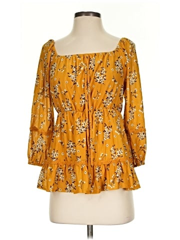 Ember 3/4 Sleeve Blouse (view 1)