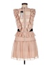 BCBGMAXAZRIA 100% Polyester Tan Cocktail Dress Size 6 - photo 2