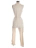 Monteau Stripes Ivory Jumpsuit Size M - photo 2