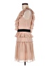 BCBGMAXAZRIA 100% Polyester Tan Cocktail Dress Size 6 - photo 5