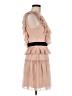 BCBGMAXAZRIA 100% Polyester Tan Cocktail Dress Size 6 - photo 4
