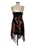 Assorted Brands 100% Polyester Floral Black Cocktail Dress Size M - photo 2